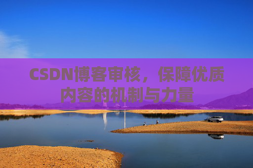 CSDN博客审核,保障优质内容的机制与力量